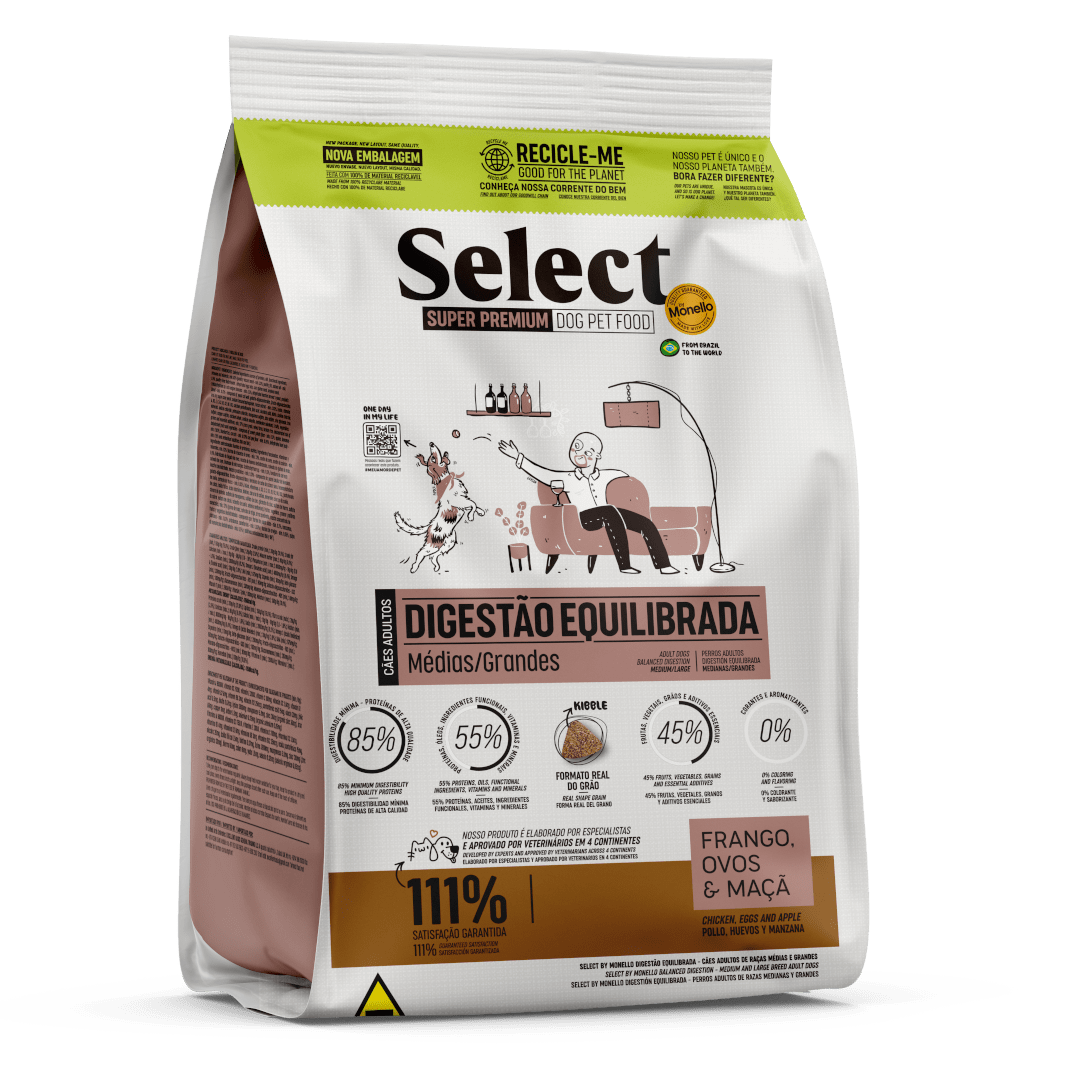 Select - DIGESTAO EQUILIBRADA 2KG