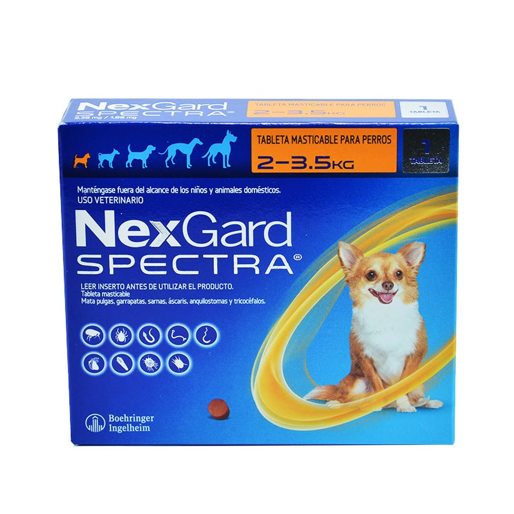 NexGard SPECTRA  2-3.5KG