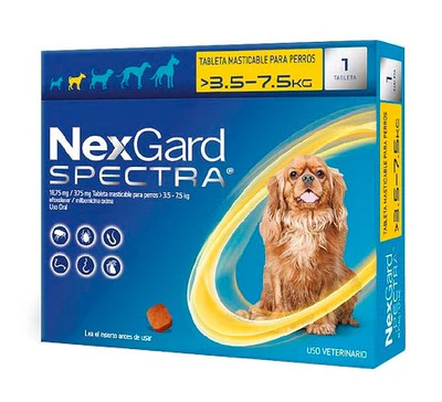 NexGard SPECTRA  3.5-7.5KG